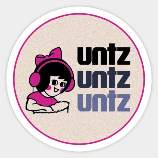 Untz Untz Untz Sticker